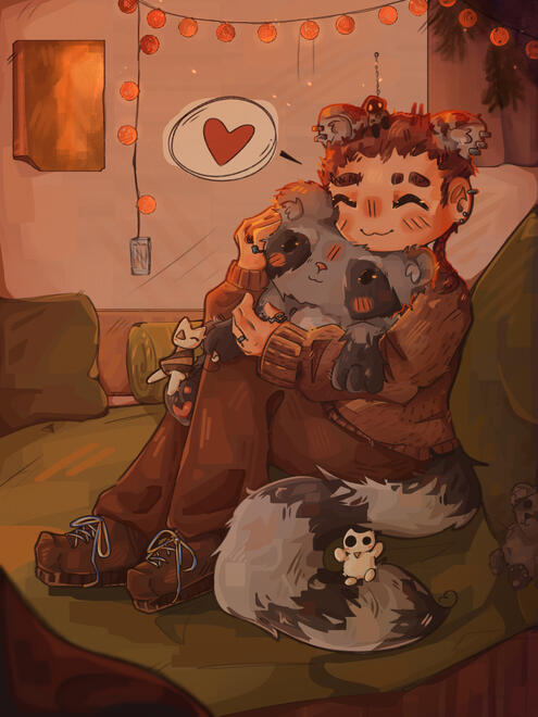 Persona cuddles